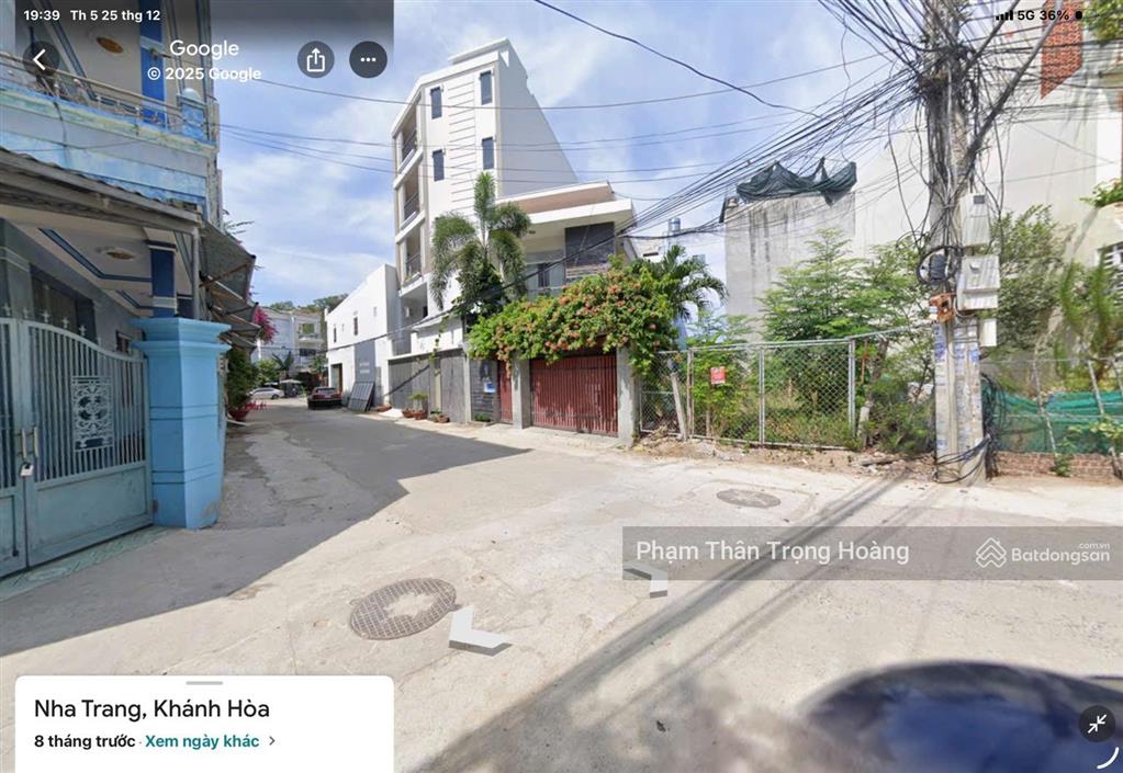 Bán đất hẻm 7m lý thái tổ đối diện công viên cách biển 2 phút  phù hợp xây căn hộ cho thuê