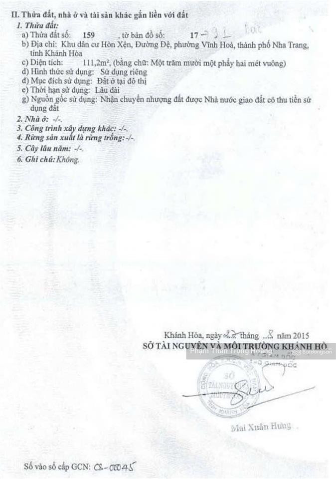 Bán đất hẻm 7m lý thái tổ đối diện công viên cách biển 2 phút  phù hợp xây căn hộ cho thuê