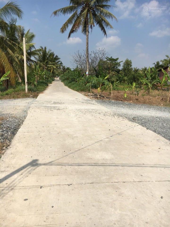 Bán vườn sầu riêng và chôm chôm thái hẻm xe hơi 900tr/1000m2 tại xã thành triệu châu thành, bến tre