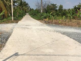 Bán vườn sầu riêng và chôm chôm thái hẻm xe hơi 900tr/1000m2 tại xã thành triệu châu thành, bến tre