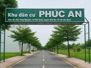 Bán đất khu dc phúc an giá từ 5,2 đến 5,9 tỷ dt 5x17,18,19m... mặt tiền đào tông nguyên, nhà bè