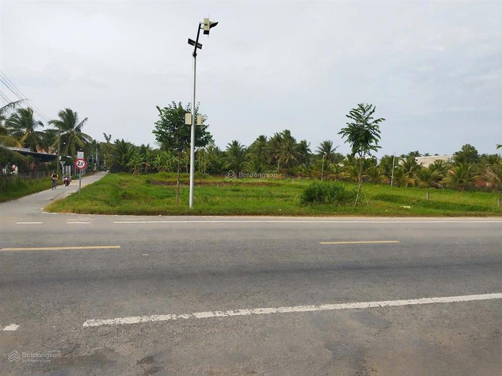 Bán đất lô góc 2 mặt tiền 7.800m đh173  xã sơn hoà  châu thành  bến tre gần cầu rạch miễu 2