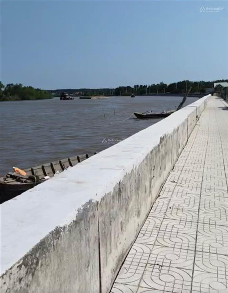 Bán lô đất view sông, an thới đông, cần giờ. 377.8m2 ngang 8m (203m2 thổ cư) giá 4tỷ tl