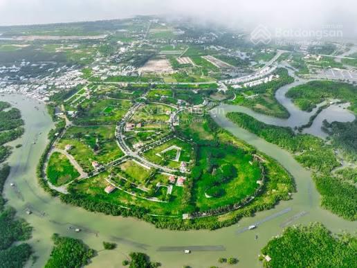 Bán lô góc biệt thự khu dân cư phước lộc, cần giờ  đầu tư sinh lời cao. dt 624m2 lô góc.