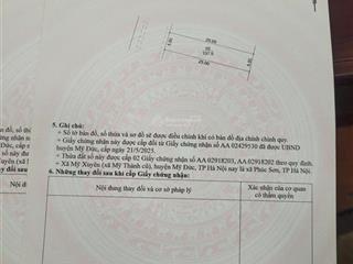 Chính chủ bán lô đất đấu giá 137,5m2, mặt tiền 5,5m gần trường mầm non cũ thôn vĩnh xương