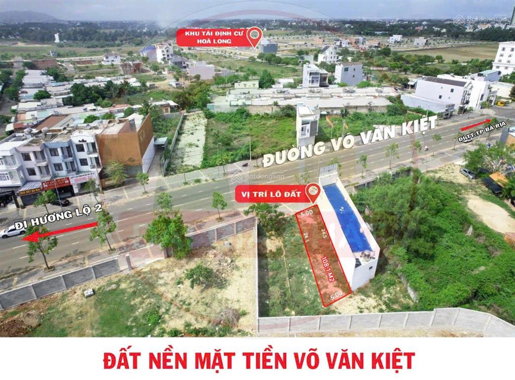 Mặt tiền võ văn kiệt giá tốt chỉ 4tỷ3 đất đẹp mở kinh doanh, sổ hồng