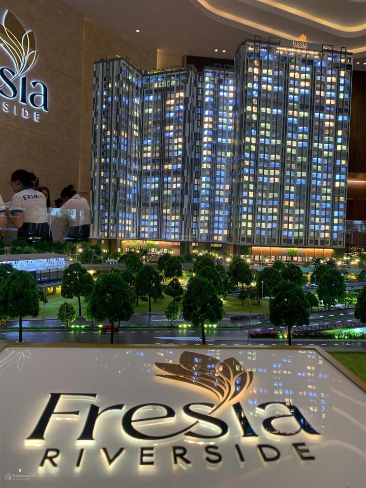 Mở bán căn hộ fresia riverside chỉ 1,75 tỷ 2pn 1wc 51,5m2, đường bùi hữu nghĩa, tp. biên hoà