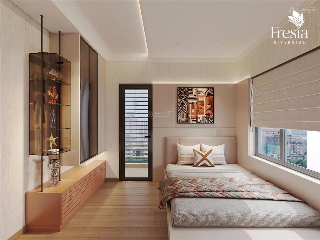 Mở bán căn hộ fresia riverside chỉ 1,75 tỷ 2pn 1wc 51,5m2, đường bùi hữu nghĩa, tp. biên hoà
