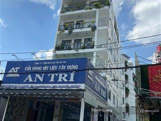 Cần bán nhà 2 mặt tiền phan huy ích p14 dt 8 x 23m trệt 6 tầng đang có hđt 100tr/thgiá 35 tỷ
