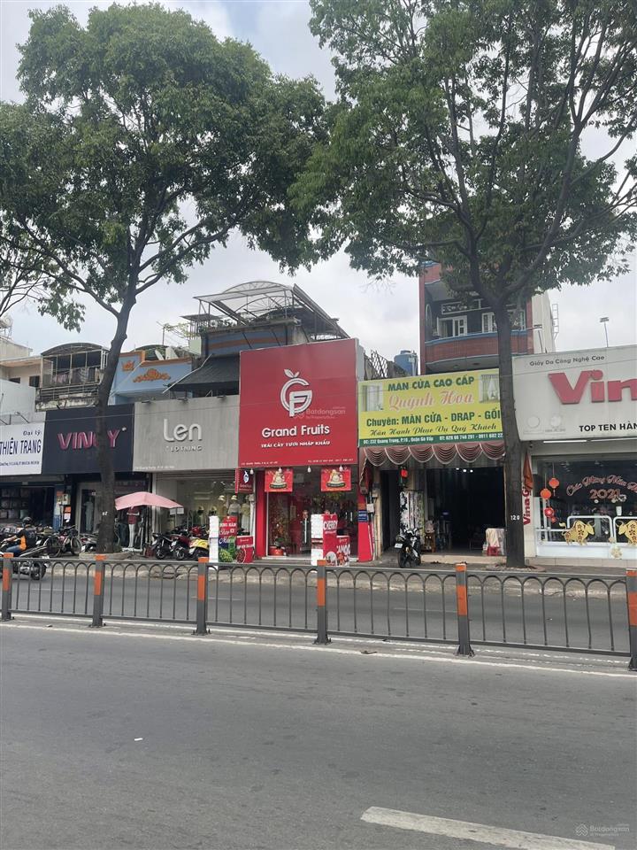 Cần bán gấp nhà mt phan văn trị p10 gv dt 4.2x18m 1 trệt 3 lầu giá chỉ 14.5 tỷ  0937 405 ***