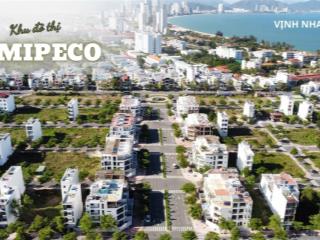 Lô đất đẹp 90m2 đường 12m, cách biển 350m tại kđt mipeco nha trang, giá chỉ 76,5 tr/m2