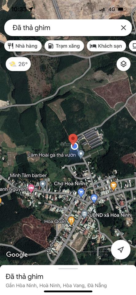 900m2 có 180m2 đất ở giá 5.5 tỷ đường 5m cách dt 602, ủy ban xã hòa ninh chỉ 200m