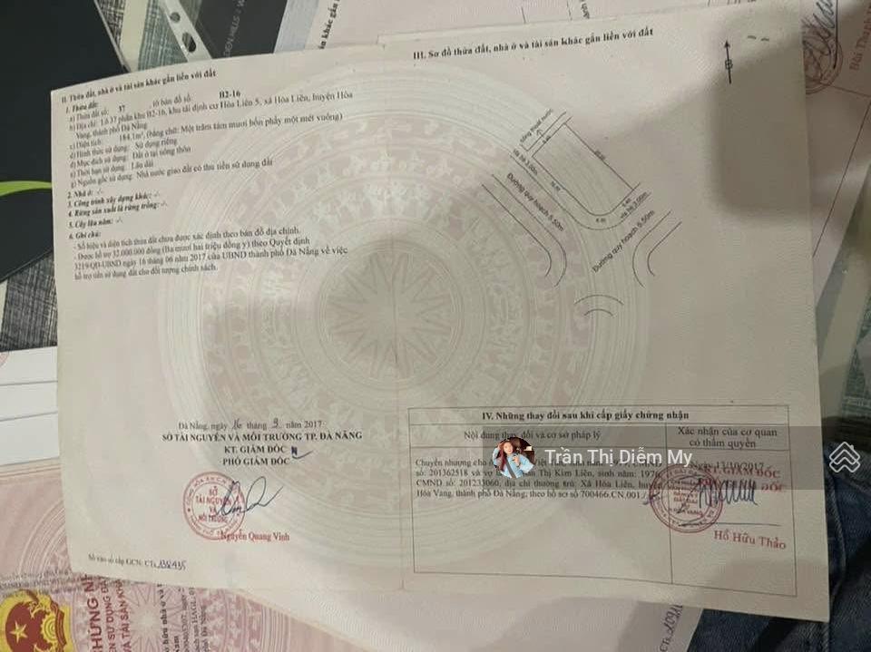 Bán lô góc ngã tư tđc hòa liên 5, liên chiểu đà nẵng bán đất tặng nhà cấp 4 đang cho thuê 184m2
