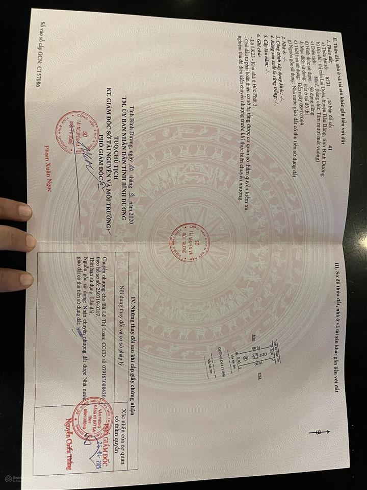 Tôi chính chủ cần bán lô đất 80m2 thuộc kdc đức phát  3 giá 780tr   0911 133 ***