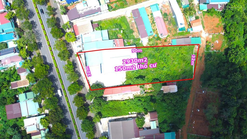 Mặt bằng showroom ô tô xe máy khách sạn vlxd siêu thị tại trung tâm tp. gia nghĩa