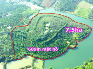 Đảo trái tim 7,5ha giá rẻ đẹp nhất trung tâm gia nghĩa, thích hợp du lịch