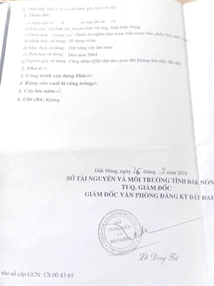 Rẫy view hồ tự nhiên giá rẻ, nguồn thu mạnh, oto vào tận nơi, đông dân cư