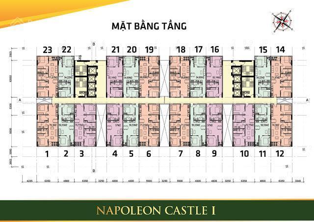 Bán căn 2pn view xéo biển tầng cao giá 1.950 tỷ. 0901 383 ***