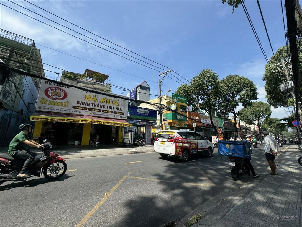 Mặt tiền lê văn thọ, dt 4x16m, nhà 4 tầng , dct 22tr/ tháng