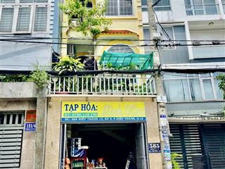 Nhà mt kinh doanh ngay chợ hiệp thành, q12 giáp gò vấp. trệt, 2 lầu, 4pn, 3wc. đường 10m thông