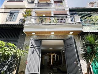 Nhà phố mới sổ riêng, hẻm xe hơi, ngay metro q12 giáp gò vấp. 4x14m. trệt, 2 lầu, 4pn, tặng nt