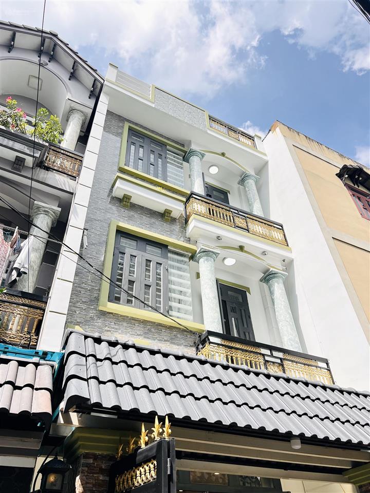 Nhà phố sổ riêng ngay chợ hiệp thành nguyễn ảnh thủ. 4.7 x 11m, trệt, 2 lầu, 4pn, hẻm nhựa 8m