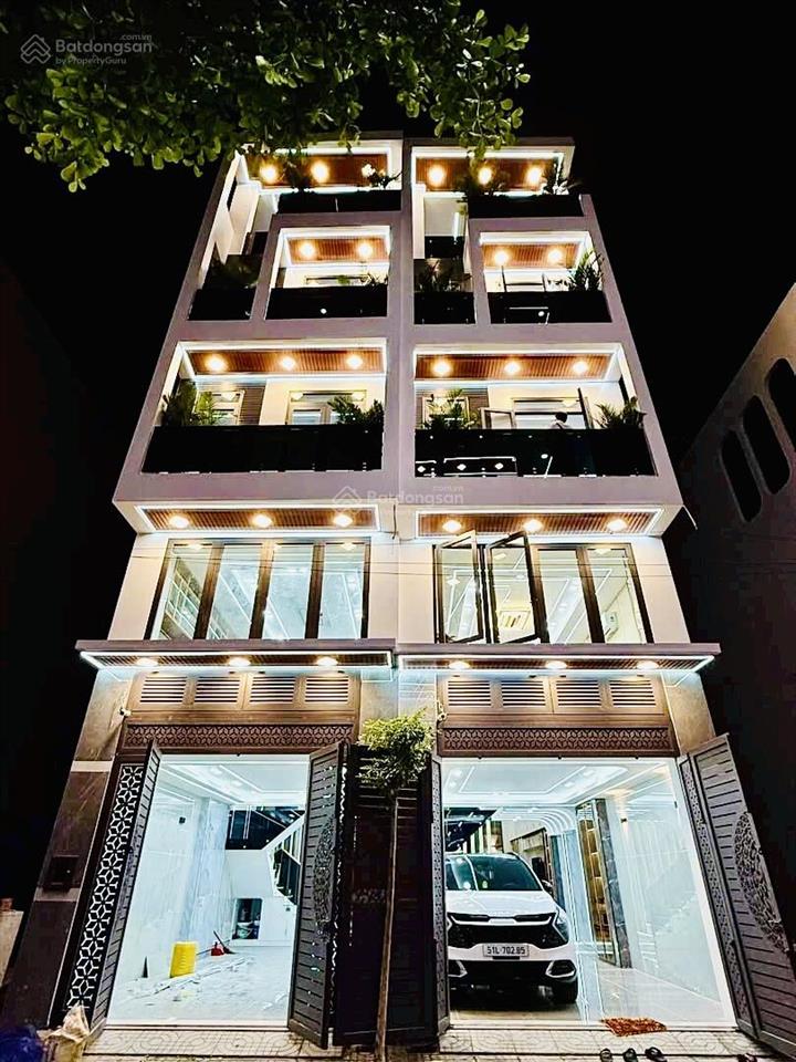 Nhà phố cao cấp sổ riêng, ngay bệnh viện q12 giáp gò vấp. 4x19m. trệt, lửng, 3 lầu, full nội thất