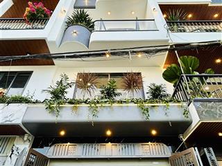 Nhà phố mẫu hiện đại 2025, thạnh xuân 25, 4 x 19m, trệt, lửng, 3 lầu, 4pn. 5wc. ngay hà huy giáp