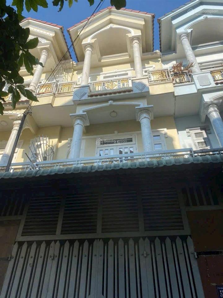 Nhà phố sổ riêng, hẻm nhựa 7m khu nhà lầu, gần trục nguyễn ảnh thủ, 4x13 trệt, 2 lầu, 4pn, 5wc.