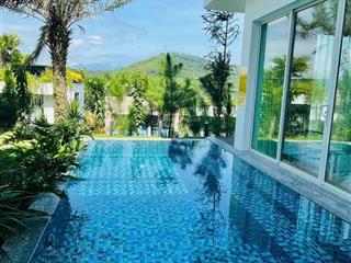 8 tỷ sh ngay biệt thự 180/230m flamingo đại lải resort, thế đất cao, nội thất đẹp, có bể bơi