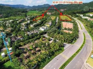 Bán đất đấu giá biệt thự flamingo đại lải resort được tự do xây dựng 180m2 đến 250m2, thế đất cao