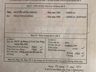 Bán nhà trệt lầu xã thới tam thôn, hóc môn, dt 8x20 full thổ cư, shr, nhựa 8m gần chợ, giá rẻ