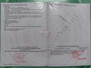 Đất mặt tiền dh609 xã phú an bến cát gần trường tây nam. dt 5,5x54m, tc 100m2. shr, đất bằng phẳng