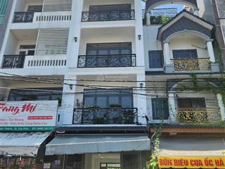 Bán nhà mặt tiền số 43 đàm thận huy, ngay tân hương, dt 4.5 x 12m, nhà 4 lầu, 4pn 5wc