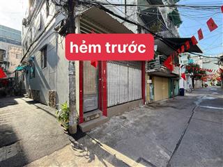 Bán nhà 2 mặt hẻm trước sau , 57m2 , 2 tầng , ung văn khiêm , p.25 , có hh cho người giới thiệu