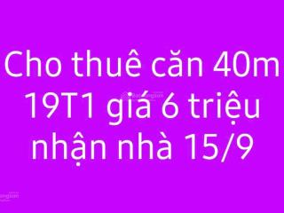 Cho thuê căn 40m tòa 19t1 kiến hưng hà đông giá 6 triệu ( phí khách )