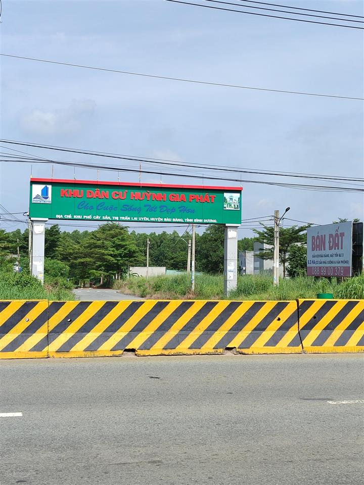 Bán đất huỳnh gia phát, lai uyên, bàu bàng, trục chính, sổ sẵn