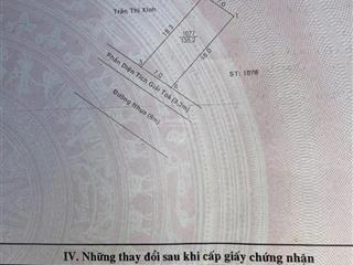 Bán đất mặt tiền đường dx081 định hòa  giá 3.3 tỷ