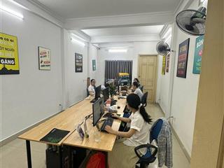 Cho thuê nhà dương khuê 55m2x5t, thông sàn, vỉa hè rộng, ô tô đỗ cửa, full điều hoà 25tr