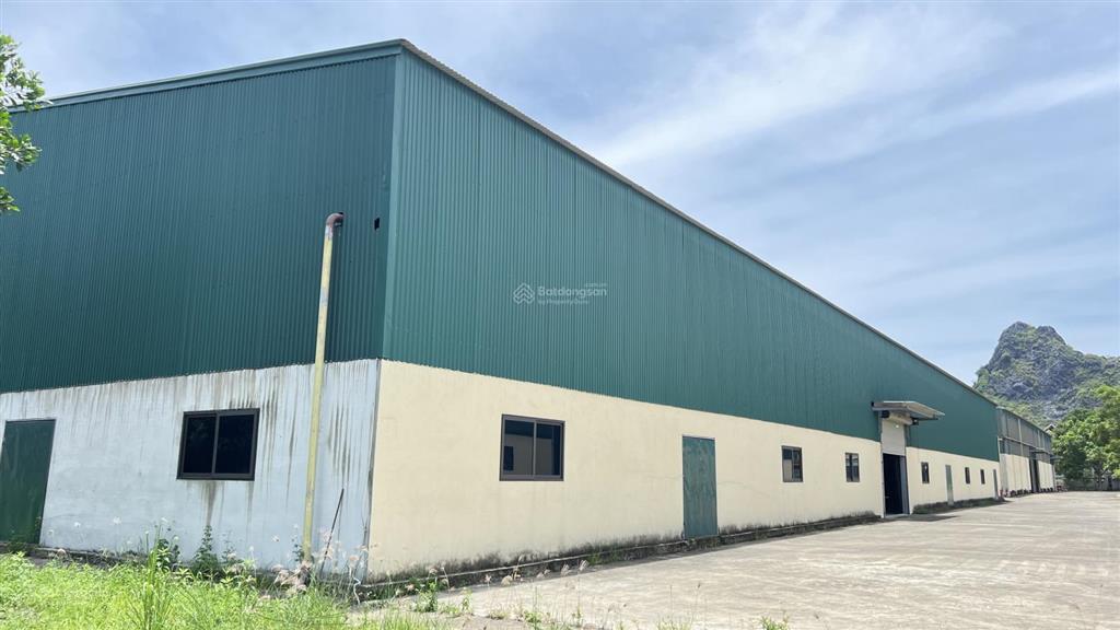 Cho thuê 6000m2 kho bãi nhà xưởng sản xuất sẵn tại thanh hóa