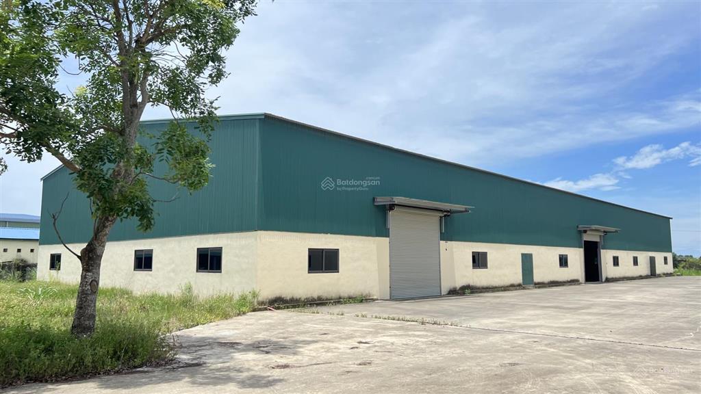 Cho thuê 6000m2 kho bãi nhà xưởng sản xuất sẵn tại thanh hóa