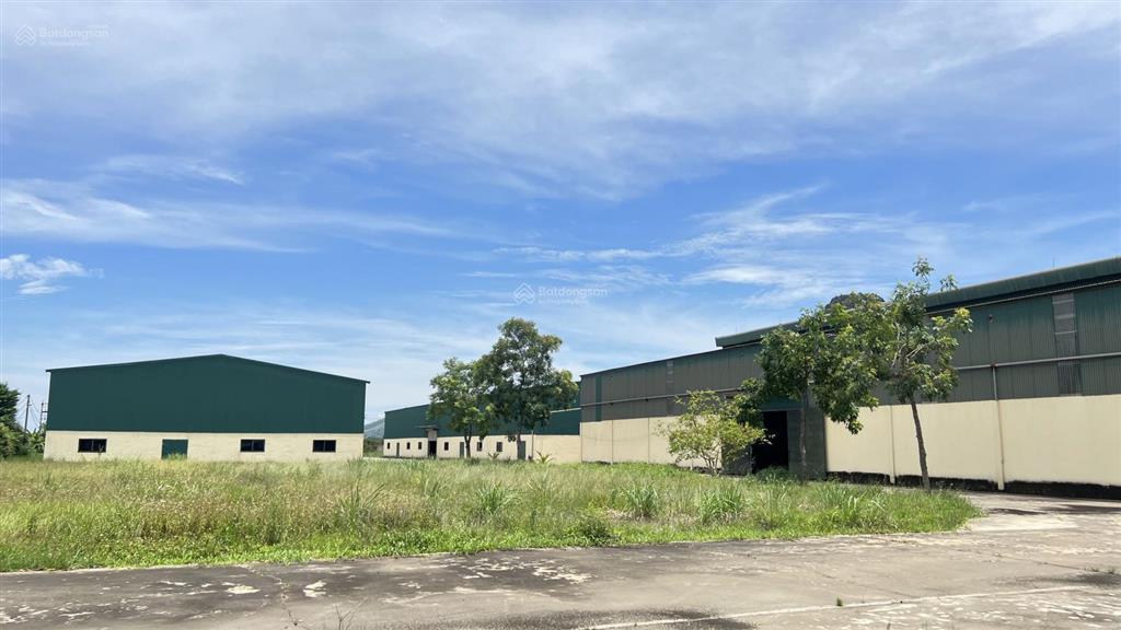 Cho thuê 6000m2 kho bãi nhà xưởng sản xuất sẵn tại thanh hóa