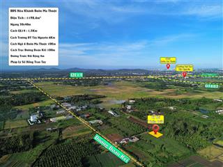 Hơn 1 sào hòa khánh buôn ma thuột 30x40 ngay dân cư cách đường đoàn kết chỉ 100m giá rẻ