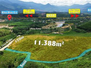 1.2ha view siêu đẹp mặt đường bê tông gần đường ql27c khánh vĩnh khánh hòa giá rẻ