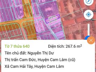 Cần bán lô đất đẹp, giá rẻ nhất khu vực đô thị mới cam lâm