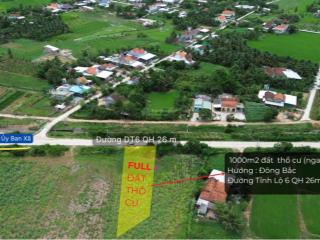 Chính chủ bán đất full thổ cư mặt tiền tỉnh lộ 6 thị xã ninh hoà,phân được 3 lô,giá 1 tỷ 750