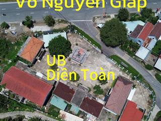 Chính chủ cần bán lô đất sau lưng ủy ban xã diên toàn, đường ô tô, sổ hồng, giá 1 tỷ 390