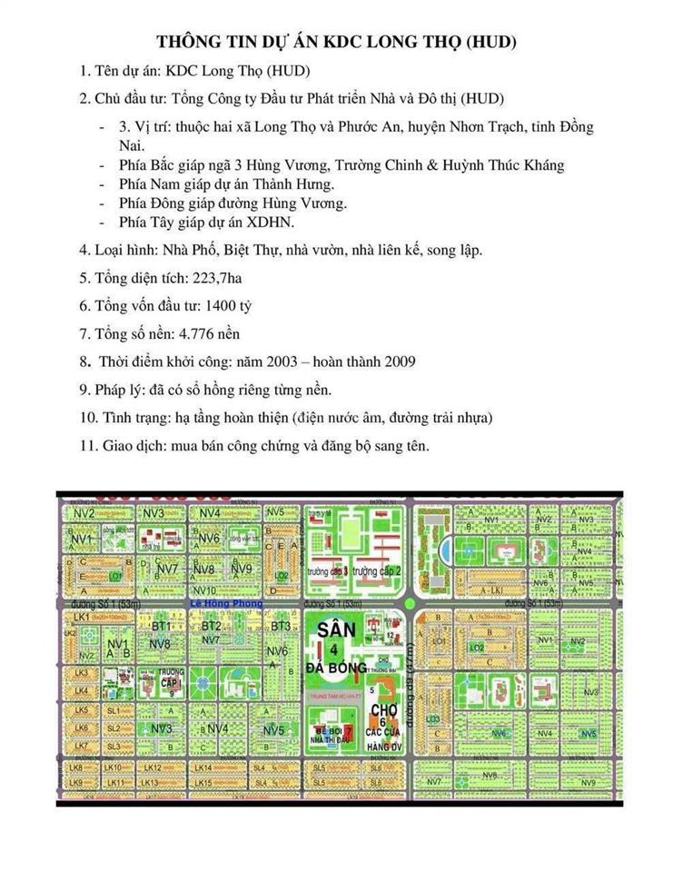 Cập nhật giá bán đất nền dự án hud, xdhn tháng cuối năm 2025 cho quý nhà đầu tư