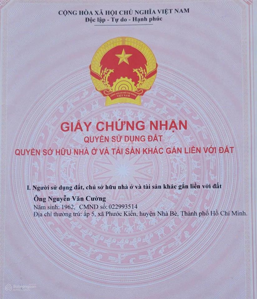 Bán đất 1500m2 tại quốc lộ 60, mỏ cày nam, bến tre, giá 4,5 tỷ