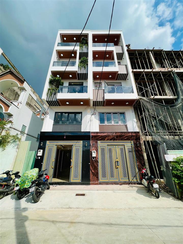 Bán nhà phố cao cấp có thang máy đường lê trọng tấn giáp tân phú, 4x20m, 5 tầng, 9,2 tỷ